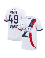 Paris Saint-Germain Ibrahim Mbaye #49 Vieraspaita 2025-26 Lyhythihainen Paris Saint-Germain Ibrahim Mbaye #49 Vieraspaita 2025-26 Lyhythihainen